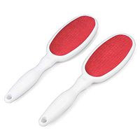 Zelta Reusable Double Sided Lint Remover Travel Brush for Removing Lint Dust in Clothes and Furniture, 2 Pack