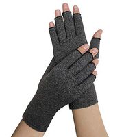 hongxinq Compression Gloves Arthritis Pain Relief Open Finger Gloves Hand Wrist Support Gloves