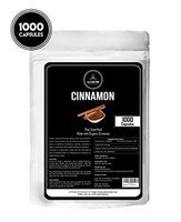Naturevibe Botanicals Ceylon Cinnamon Capsules, Ultra-Premium –100% Organic Ceylon Cinnamon Powder, 1000mg Per Serving | 1000 Veg Capsules