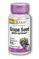 Grape Seed Extract 100 mg Solaray 60 VCaps