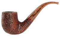 Mastro De Paja Pompei 200 Tobacco Pipe - Sandblast Bent Billiard
