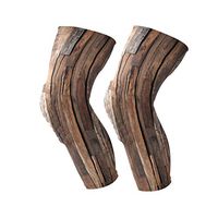LORVIES Design of Dark Wood Background Knee Brace, Knee Compression Sleeves Support for Running, Arthritis, Meniscus Tear, Sports, Joint Pain Relief and Injury Recovery