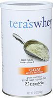 tera's: Goat Whey Protein, Plain, 12 oz