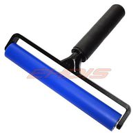 FidgetFidget 8" 8Inch Length Soft Silicon Rubber Vinyl Installing Roller & Dust Collection