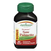 Jamieson Prostease™ Saw Palmetto, Bonus Size, 30+30 Softgels - Supports Prostate Health