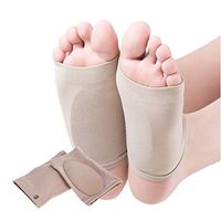 Magiin Compression Arch Support Sleeves Sock with Comfort Gel Pad for Women and Men, 1 Pair