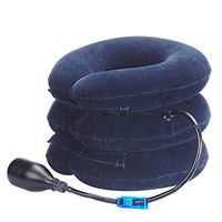 Carejoy Cervical Neck Traction Device, Adjustable Neck Massager Stretcher Collar, Improve Spine Alignment Reduce Neck Pain Cervical Collar Adjustable Pillow Home