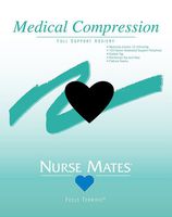 Nurse Mates Women's Medical Compression Pantyhose Black E