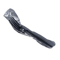 Direct Link Heavy Weight Wrapped Cutlery Fork Black, Plastic | 1000/Case