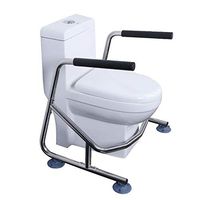 Toilet Safety Frame,Stainless Steel Bathroom Safety Rail,Elderly Disabled Accessible Toilets and Assist Handrail Grab Bar,Anti-Skid Handrail for Seniors and Pregnant
