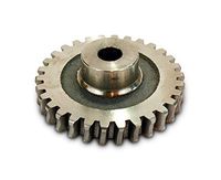 Boston Gear CG1042 Worm Gear, Plain, 14.5 PA Pressure Angle, 0.250" Bore, 20:1 Ratio, 20 TEETH, RH