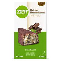ZonePerfect Protein Bars, Strawberry Yogurt, 14g of Protein, Nutrition Bars with Vitamins & Minerals, Great Taste Guaranteed, 30 Bars