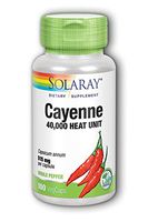 Cayenne 515mg Solaray 100 Caps