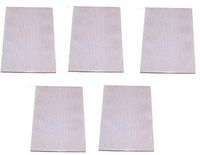 (5) 8" x 11" Match Strike Paper Striker Sheet Adhesive Back Survival Emergency Brown (5 Honeycomb Brown)