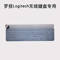 Transparent Clear Silicone Keyboard Cover protectors for Logitech Craft Advanced keyboard