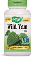Nature's Way Wild Yam, 180 Vcaps, 425mg  (Pack of 2)