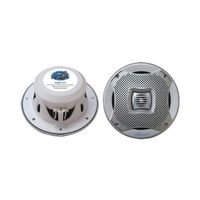 Pair Lanzar Aq6cxs Silver 6.5" 450w 2 Way Marine Speakers 450 Watt 6 1/2"