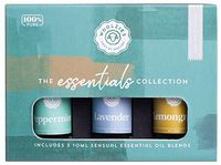 Woolzies 100% Pure & Natural Best Starter Essentials Essential Oil Set | Highest Quality Aromatherapy Therapeutic Grade | Incl. Peppermint, Lavender, Lemongrass Oil | Diffuse/Topical | Great Scent