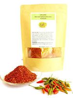 SaveALL red hot Thai bird's eye chili powder very hot good taste resealable bag 4.0 ounces