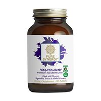 Pure Synergy VitaMinHerb (120 Tablets) Women's Complete Multivitamin Made w/Organic Fruits, Veggies, Herbs