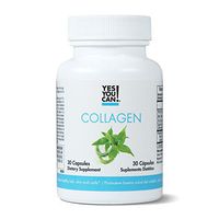 Yes You Can! Collagen - Supports Healthy Joints and Skin, Contains Biotin, Vitamin D3, Zinc, Copper and Silica - Colágeno para Articulaciones, Huesos, Cabello y Uñas Saludables - 30 Capsules
