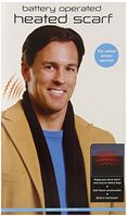 Perfect Solutions PS6228BK Battery Operated Heated Scarf, Black