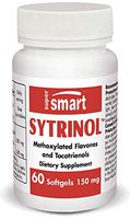 Supersmart - Cardio-Vascular - Sytrinol 150 mg - Helps with Hypercholesterolaemia - Bioflavonoids extracted from Citrus Fruit & Tocotrienols Extracted from Palm Fruit - 60 Softgels