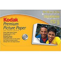 Kodak 8887713 Premium Picture Paper, High Gloss, 4x6.5 (75 Sheets)