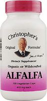 CHRISTOPHER'S ORIGINAL FORMULAS Single Herb Alfalfa 100 VEGIC