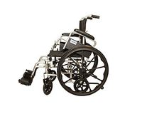 Dalton Poly-Fly Light Weight Wheelchair & Transport Chair Combo (Seat Width Option: 16", 18", 20")