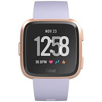Fitbit Versa Smart Watch - Periwinkle/Rose Gold One Size (S & L Bands Included)