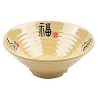 Home big wrist Imitation Porcelain Japanese Tableware Bucket Bowl Melamine Bowl Household Plastic Bowl Soup Bowl Upgrade Thickening Not Easy to Break Decorative hotel retro soup bowl