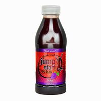 10 Pack - Jump Start Detox 16 Fl Oz Grape with Free Im Baked Bro and Doob Tubes Sticker