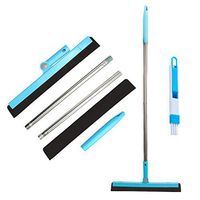 ERITAYA Floor Squeegee Wiper Foam Rubber Drying Blade Floor Squeegee Water Wiper Wash Cleaning Squeegee Perfect for Wet Bathroom Floor Window Squeegee Cleaner Blade Water Wiper