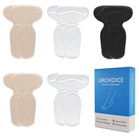 Heel Cushion Inserts - Reusable Soft Shoe Inserts & Heel Cushion Pads Self-Adhesive Foot Care Protector Grips Liners Loose Shoes - Heel Pain Relief Bunion Callus Blisters- 5 Pairs