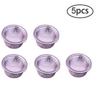 Bokze 12mm/ 0.5Inch Premium Bowl Mesh Stainless Steel Crystal Pipe Screen Filters for Crystal Smoking Pipe Use