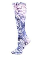 Celeste Stein Therapeutic Compression Socks, Feathers, 15-20 mmHg, Moderate