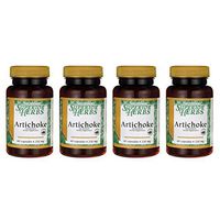 Swanson Artichoke 250 Milligrams 60 Capsules (4 Pack)