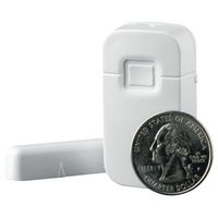 Interlogix Micro Crystal Door/Window Sensor, White (TX-1012-01-1), Model: , Electronic Store