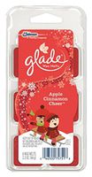 Glade Apple Cinnamon Cheer, 1 Pack of 6 Wax Melts