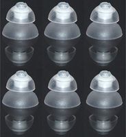 FCS Pack of 6 Click Dome for Siemens Signia RIC, Click CIC & Click ITC Hearing Aid (8/10mm Double).