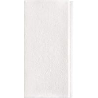 Georgia-Pacific Essence Impression Dinner Napkin - 1 Ply - 100 Per Pack - 400 / Carton - White