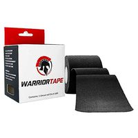 Warrior Tape Kinesiology Tape | Athlete Therapeutic Sports Uncut Roll, Recovery Physiotherapy Best Pain Relief Adhesive for Muscles Knee Shoulder and Elbow, Breathable, Water Resistant, 16ft per Roll