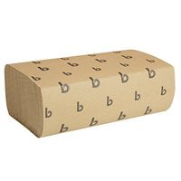 Boardwalk 6202 Multifold Paper Hand Towel 9" X 9.5" Natural (4000-Pack)