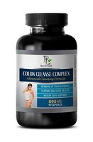 Digestion aid Supplement - Colon Cleanse Complex - Advanced Cleansing Formula - Ginger Root Supplement Capsules - 1 Bottle 90 Capsules