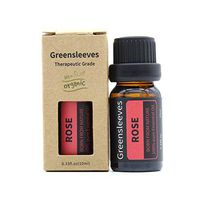 GREENSLEEVES Rose Essential Oil 100% Pure Organic Therapeutic Grade Aromatherapy Diffuser Oils 10ml
