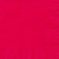 Red Paper Napkins, 50ct