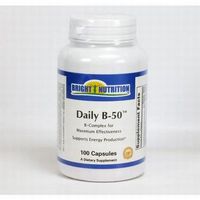 Daily B-50 - B-Complex - 100 Capsules