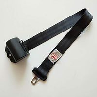 LRWSB Forklift seat Automatic retraction Two Point Fully Enclosed Retractable Safety Belt Front and Rear Row Safety Belt Including Base