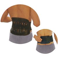 FDA Approved Leather Lumbar Support with Dual Velco (M)